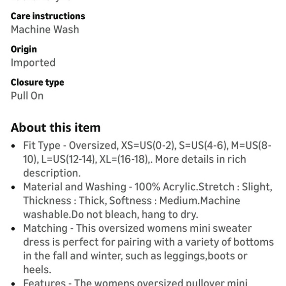 Cozy Cable Knit Sweater Dress in Taupe - Picture 7 of 8